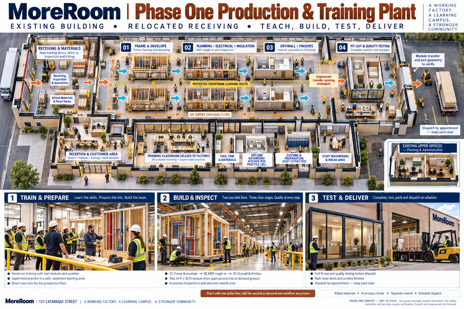 VOLUMETRIC PRODUCTION illustrative concept